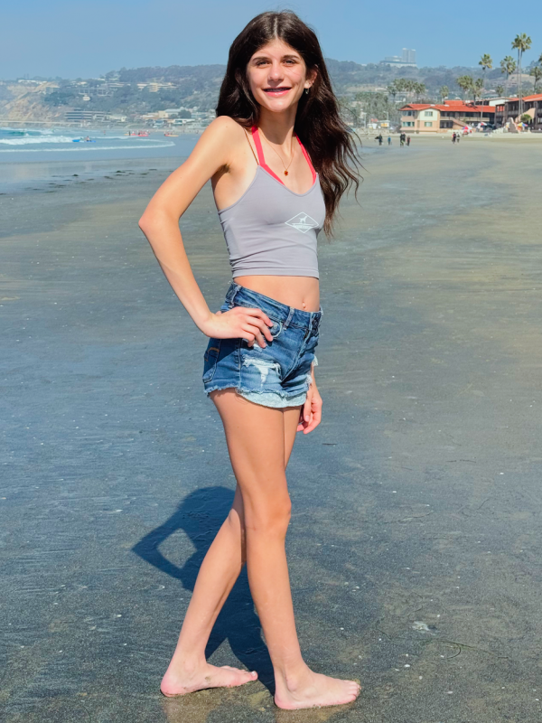 Skinny Strap Cropped Cami - Image 4